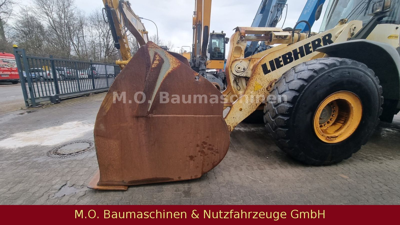 Fahrzeugabbildung Liebherr L 580 / AC/ Waage /