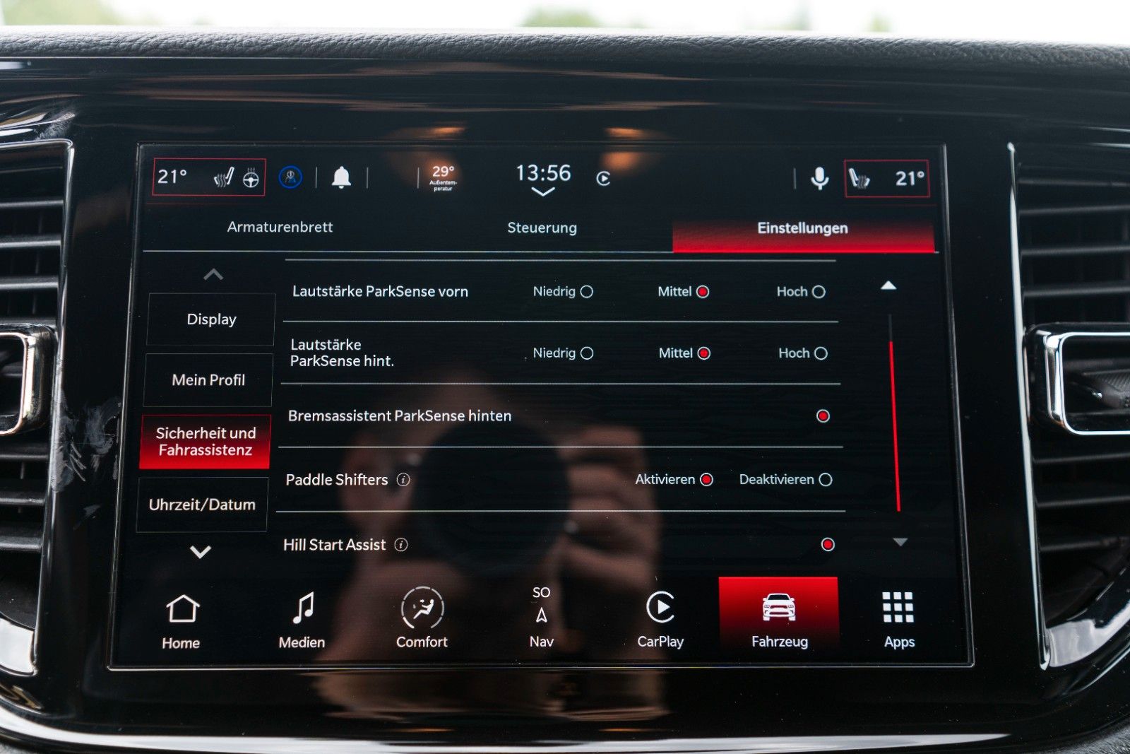 Fahrzeugabbildung Dodge Durango 5,7L SRT Package LPG H&K KAM AHK