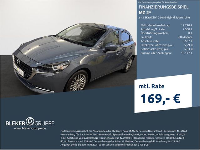 Mazda 2 1.5 SKYACTIV-G 90 M-Hybrid Sports-Line