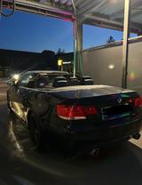 BMW 320d Cabrio All Black mit Sportauspuff M-Paket - BMW 320 aus 2009: 320d
