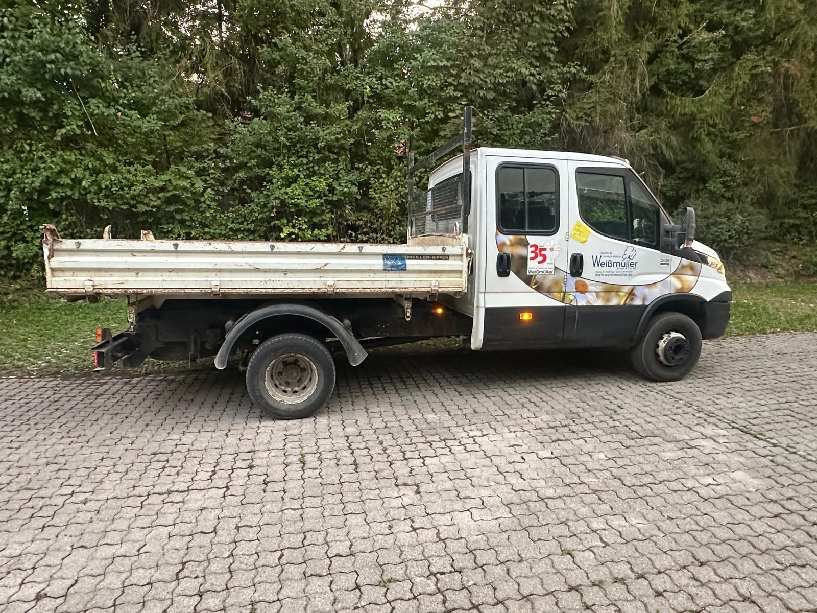 Iveco Daily 70-170 3 Seiten Kipper Zwillingsbereifung