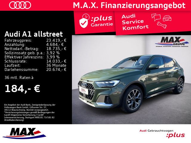 Audi A1 allstreet 25 TFSI LED+VCP+DAB+EINPARKHILFE+