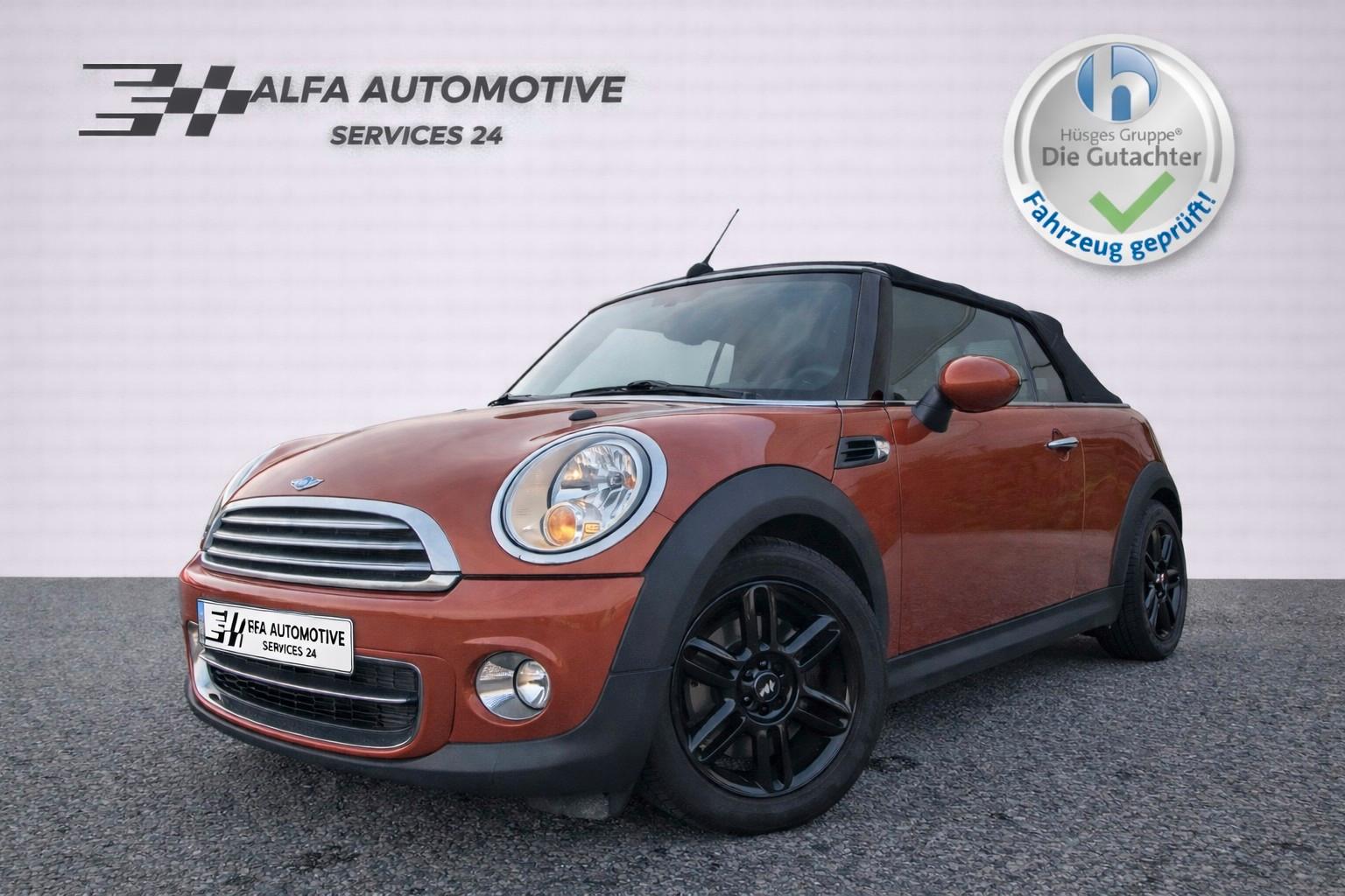 MINI COOPER Cabrio Chili*NAVI*PDC*LEDER*SHZ*