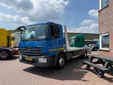 Mercedes-Benz Atego 1318 L EURO6 AUTOTRANSPORTER MIT WINDE TOP - Mercedes-Benz Diesel Dreiseitenkipper Atego