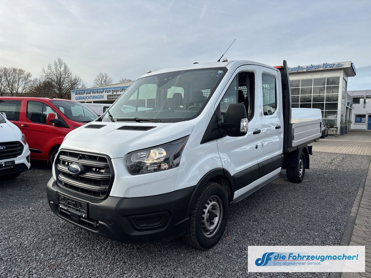Fahrzeugabbildung Ford Transit Pritsche 350 L2 Doppelkabine Basis AHK D