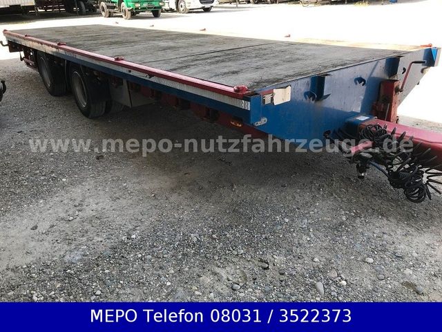 Altele Tandem Tieflader 87cm hoch 7,60m lang+ausziehbar