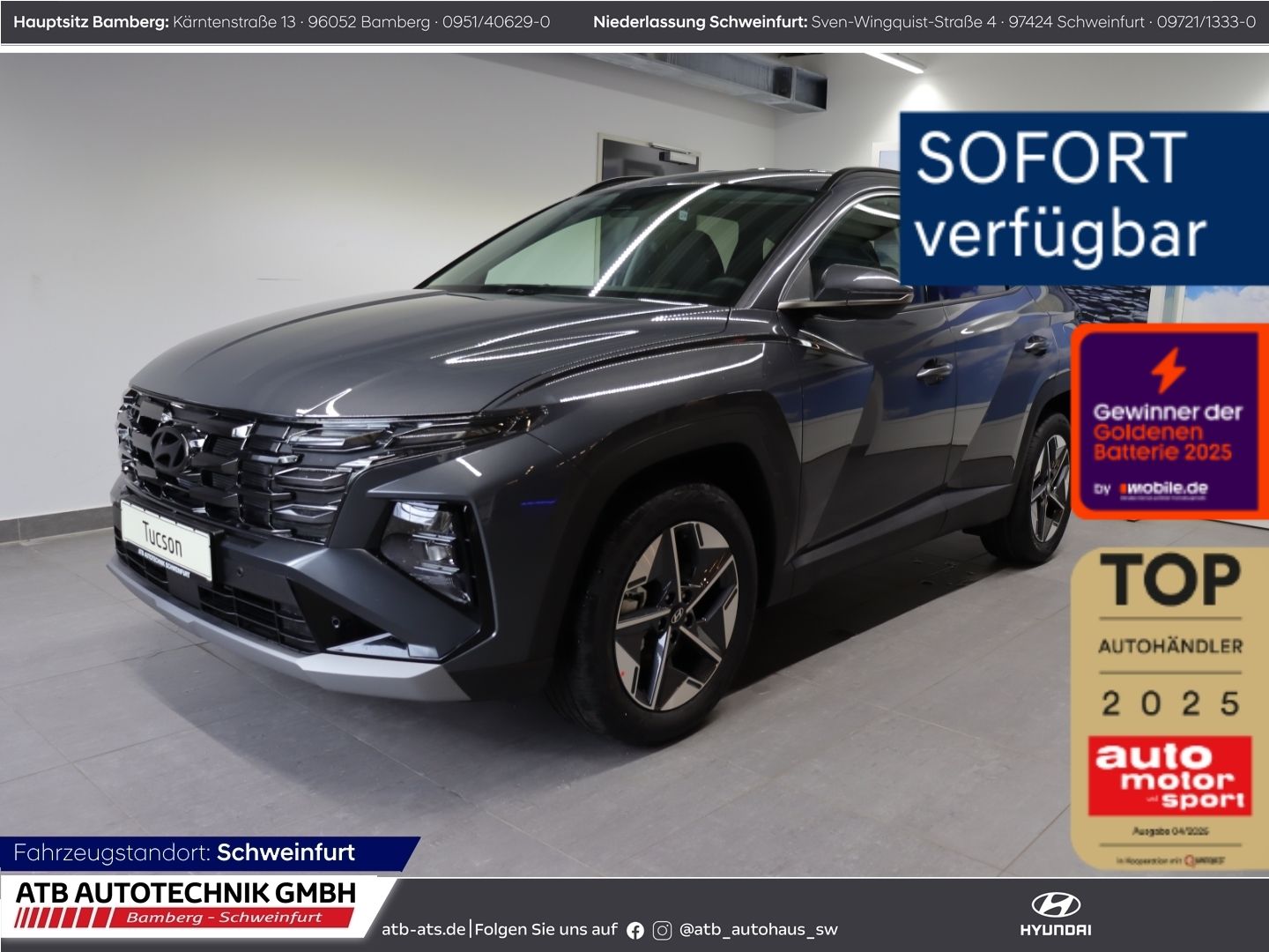 Hyundai Tucson MY26 Trend 1.6 T-GDi 150PS 7-DCT 2WD Navi