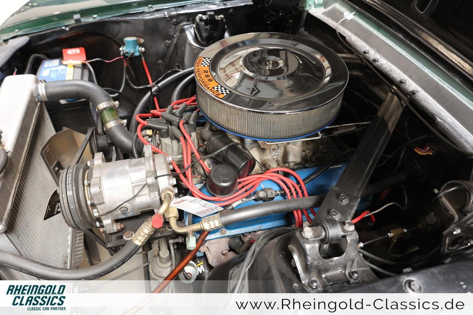 Ford Mustang 289 Coupé V8 Bullitt Green, Automatik