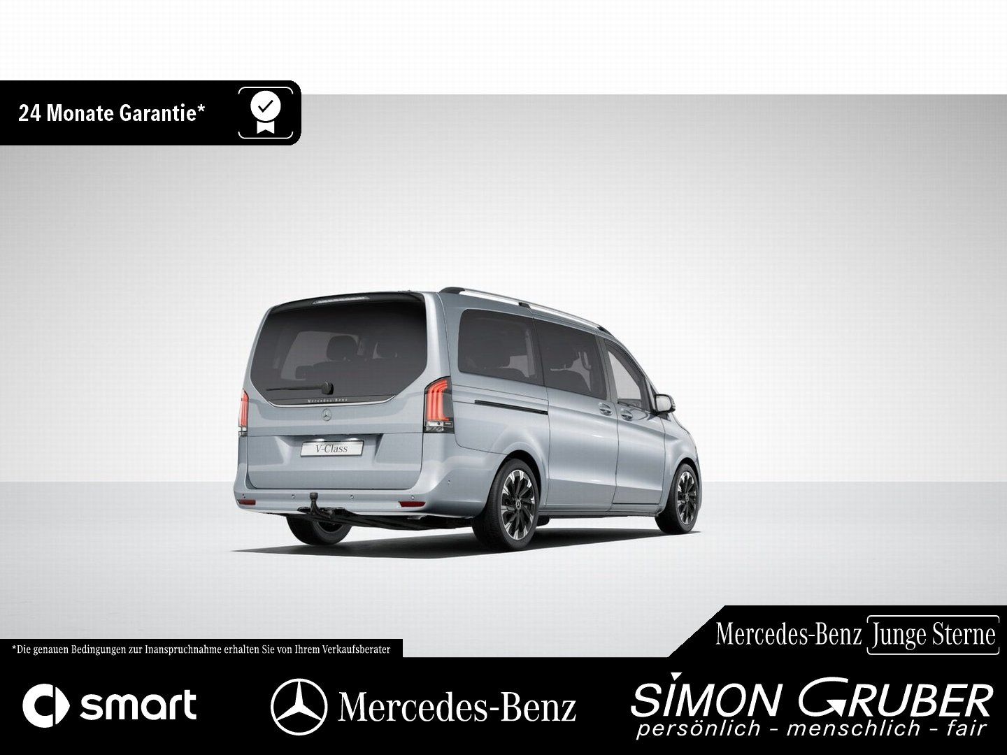 Fahrzeugabbildung Mercedes-Benz V 250 d Lang Style Plus 7 Sitze eTüren AHK Distr