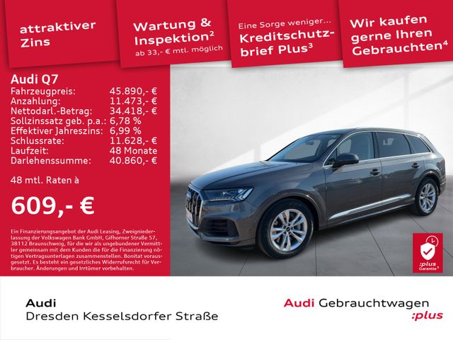 Audi Q7 55 TFSI e Q. Navi LED Standhzg. Kamera