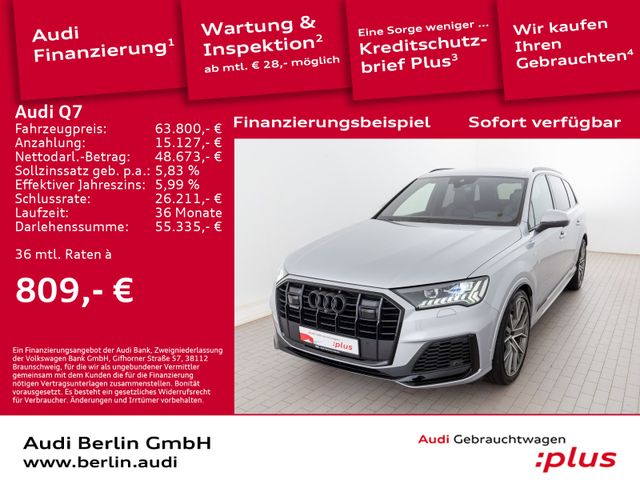 Audi Q7 S line 50 TDI qu.tiptr. AHK STDHZG 7.SITZE