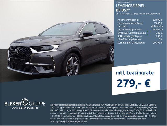 DS Automobiles DS7 Crossback E-Tense Hybrid 4x4 Grand Chic