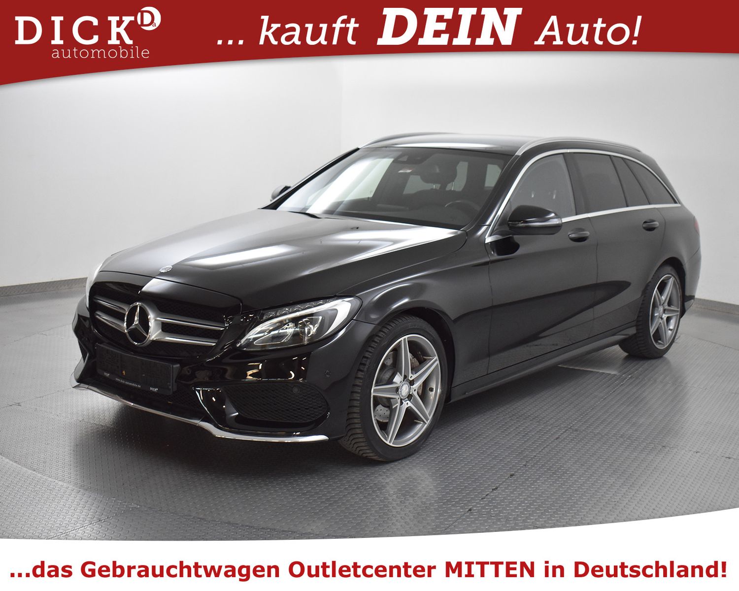 MERCEDES-BENZ C 200d AMG Line MEMO+NAVI+SHZ+LED+TEMP+BURM+PARK - Image 4