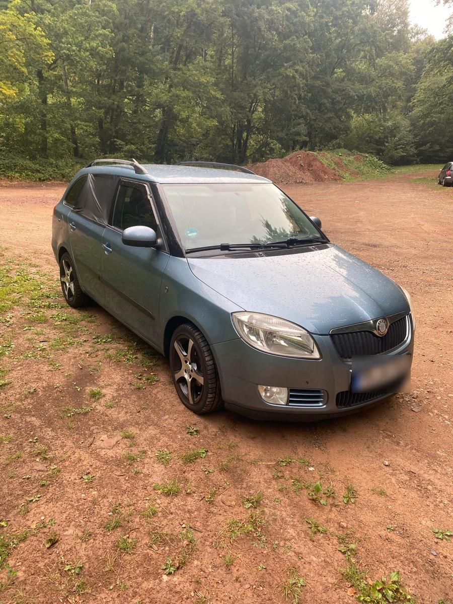 Skoda Fabia 2010 — салон