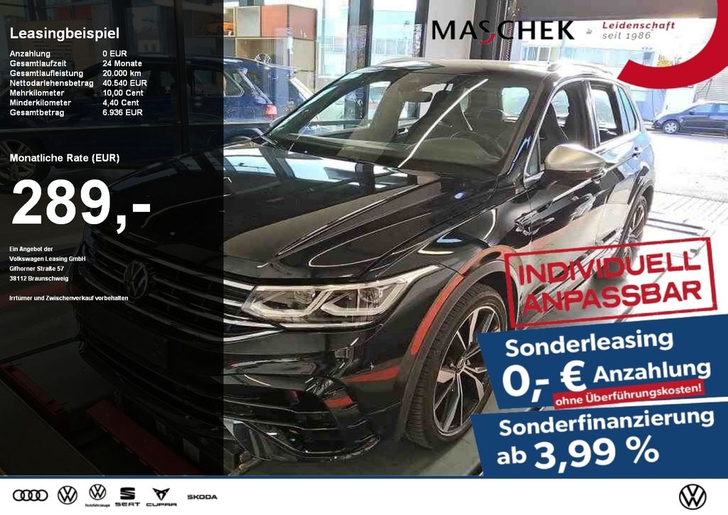 Volkswagen Tiguan R 2.0 TSI Sonderleasing Akrapovic DCC Mat
