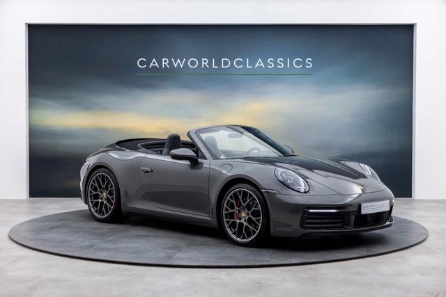 Porsche 911-992 CARRERA 4S CABRIO | 18w | ABGAS | CHRONO