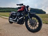Harley-Davidson Sporster XL883N Iron - Amber Red Sunglo - HARLEY-DAVIDSON 883 R