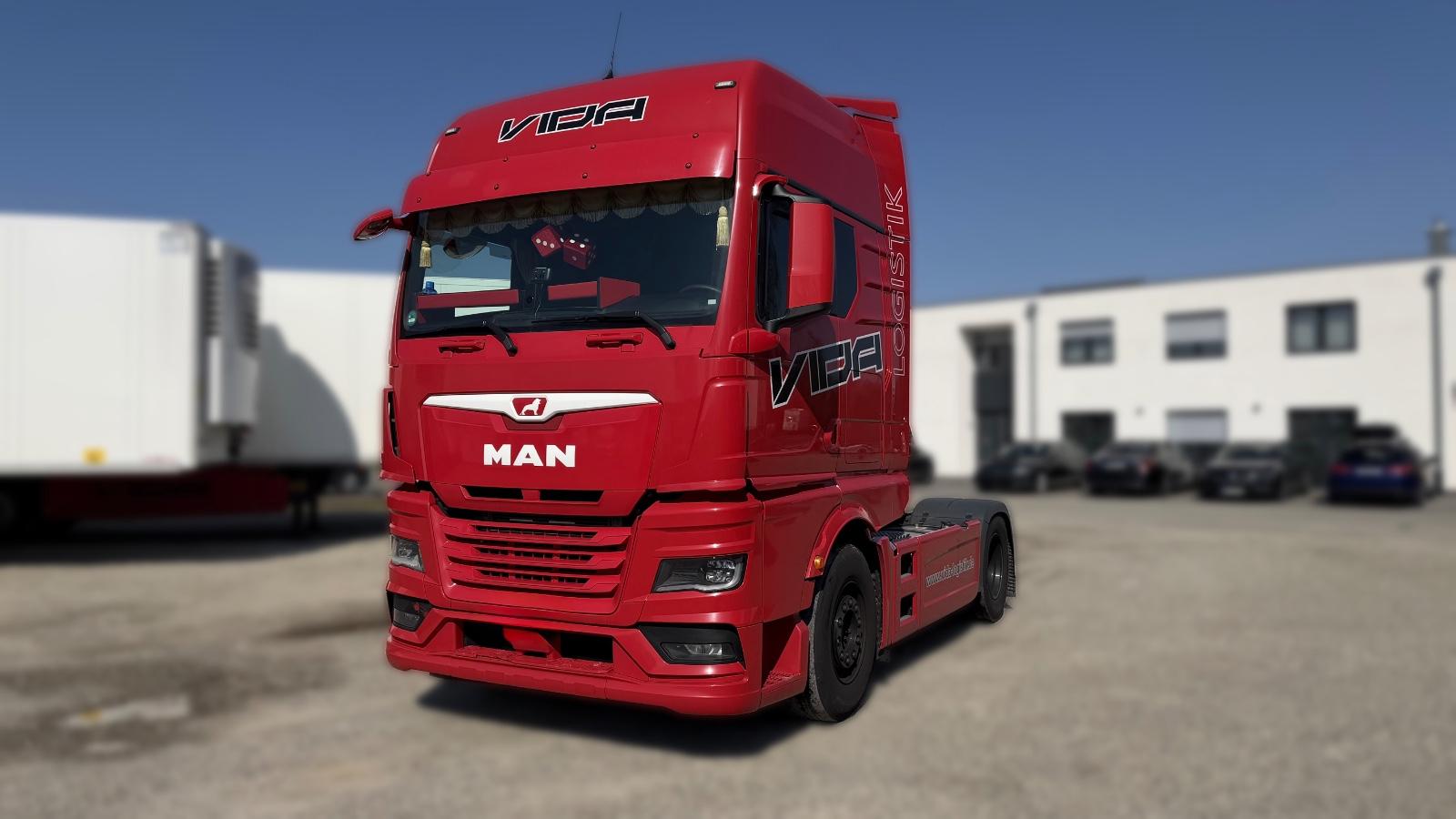 MAN 9 x TGX 18.510 4x2 BL SA Hydraulik/Navi/