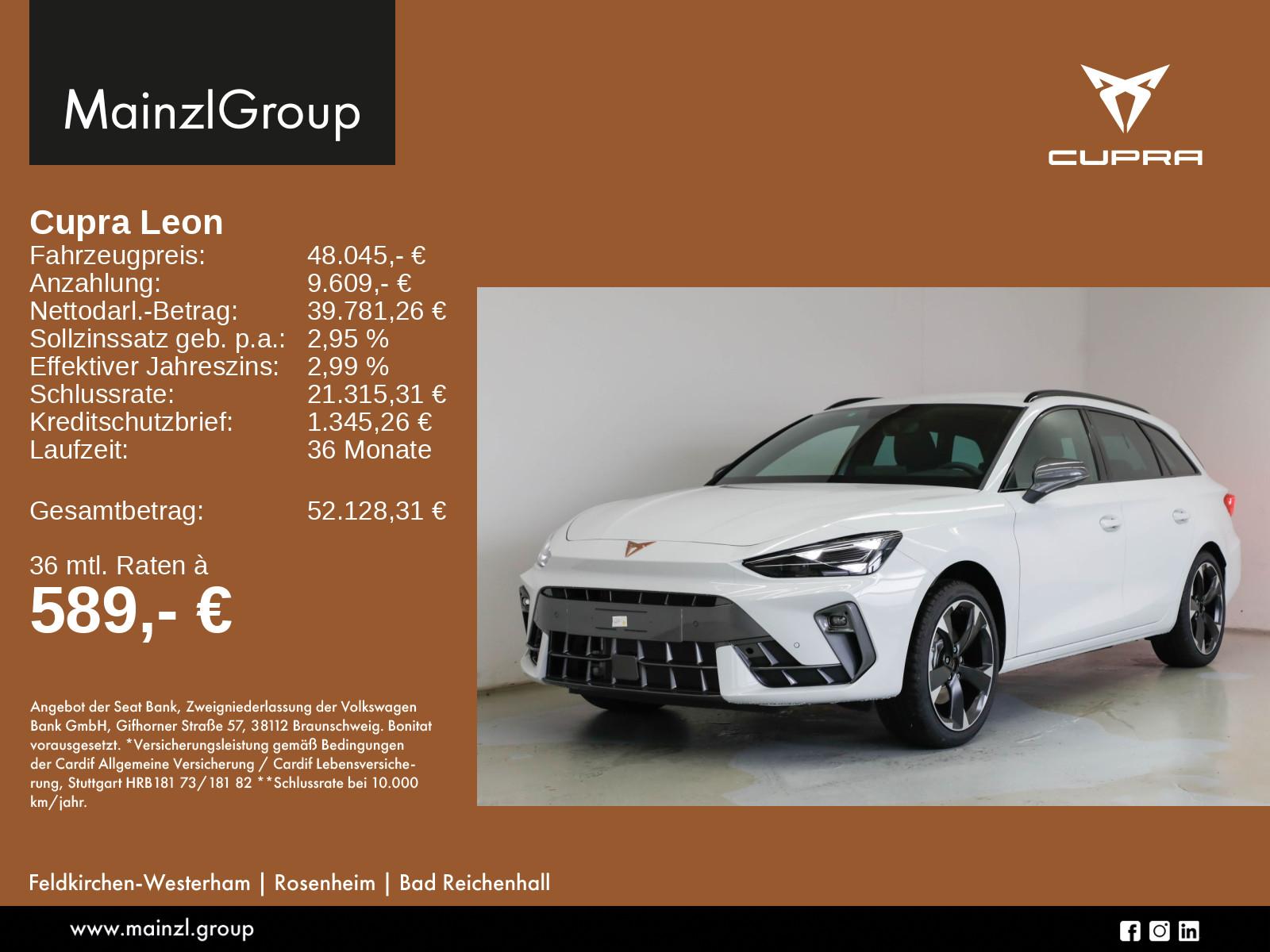 Cupra Leon Sportstourer 2.0 TDI DSG