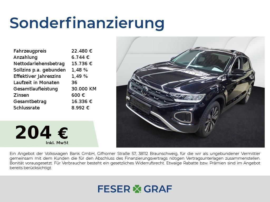 Volkswagen T-Roc GOAL 1.0 TSI Navi ACC SHZ LED PDC