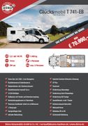 Glücksmobil 741 EB | Isofix | Elektr. Hubbett | *MJ 2025*