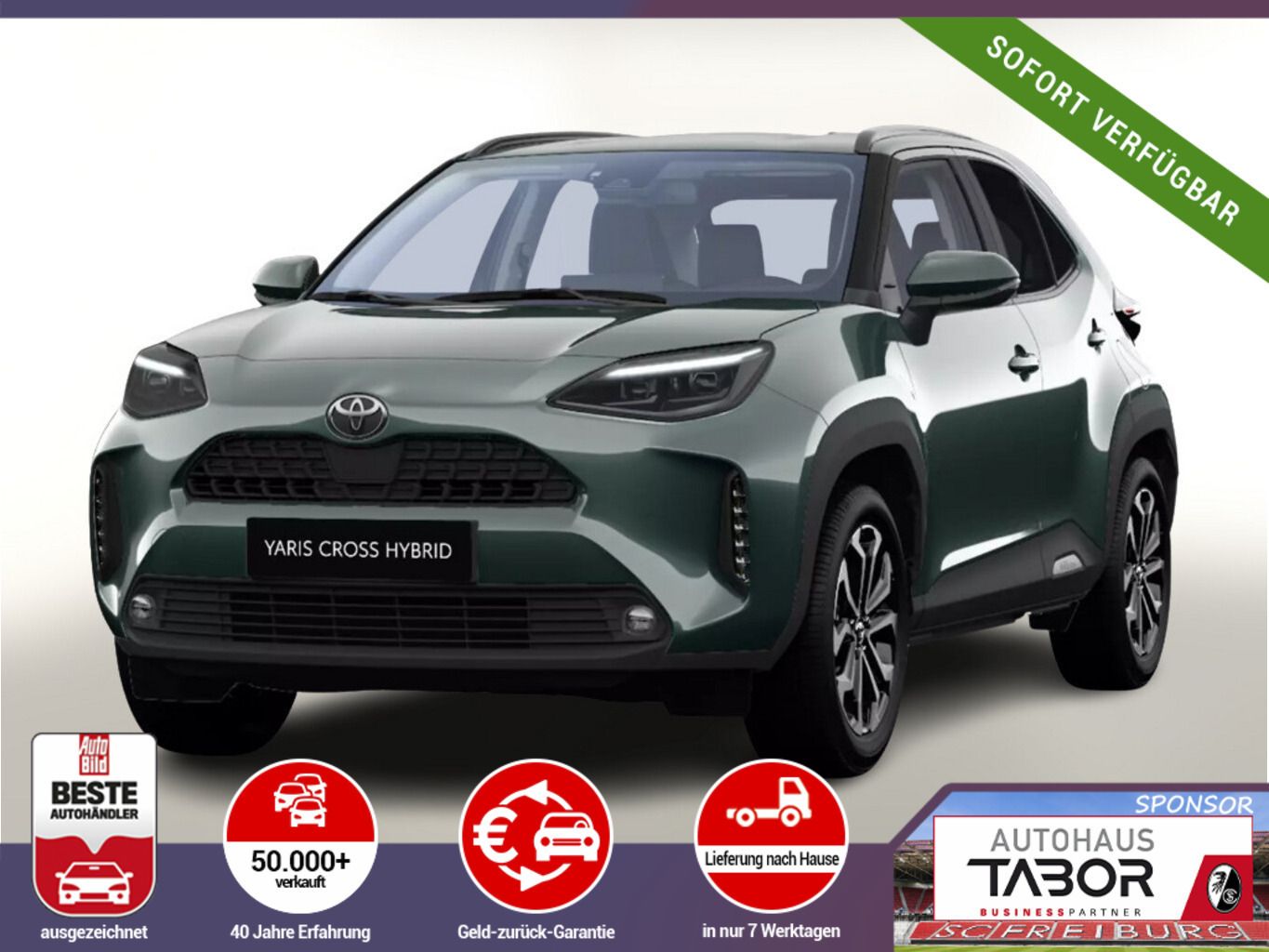 Toyota Yaris Cross LED Nav Smartkey SHZ 17" PrivG ACC