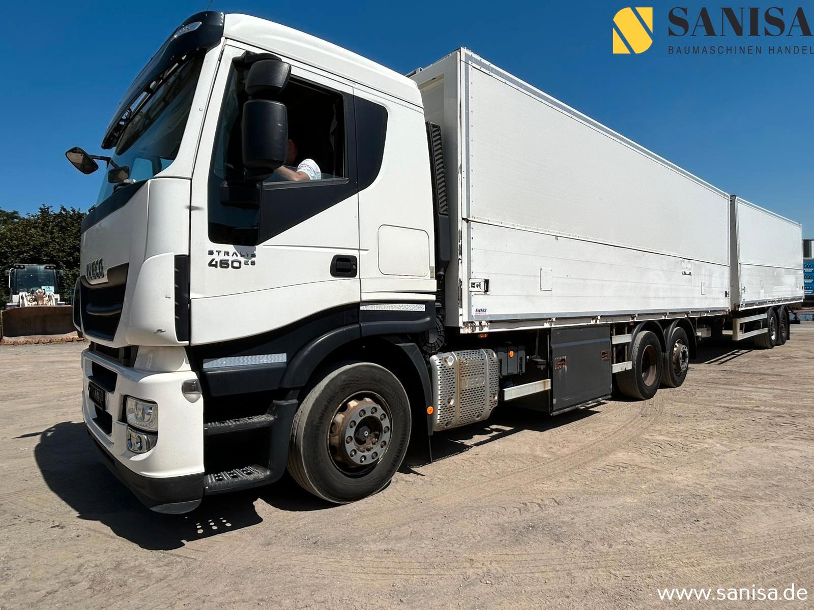 Iveco Stralis AS260S46/2x LBW/Schwenkwand/Krone /Zug