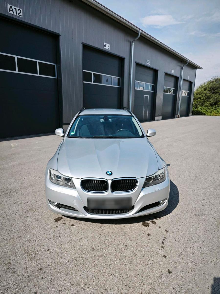 BMW 318 2009 — rear view