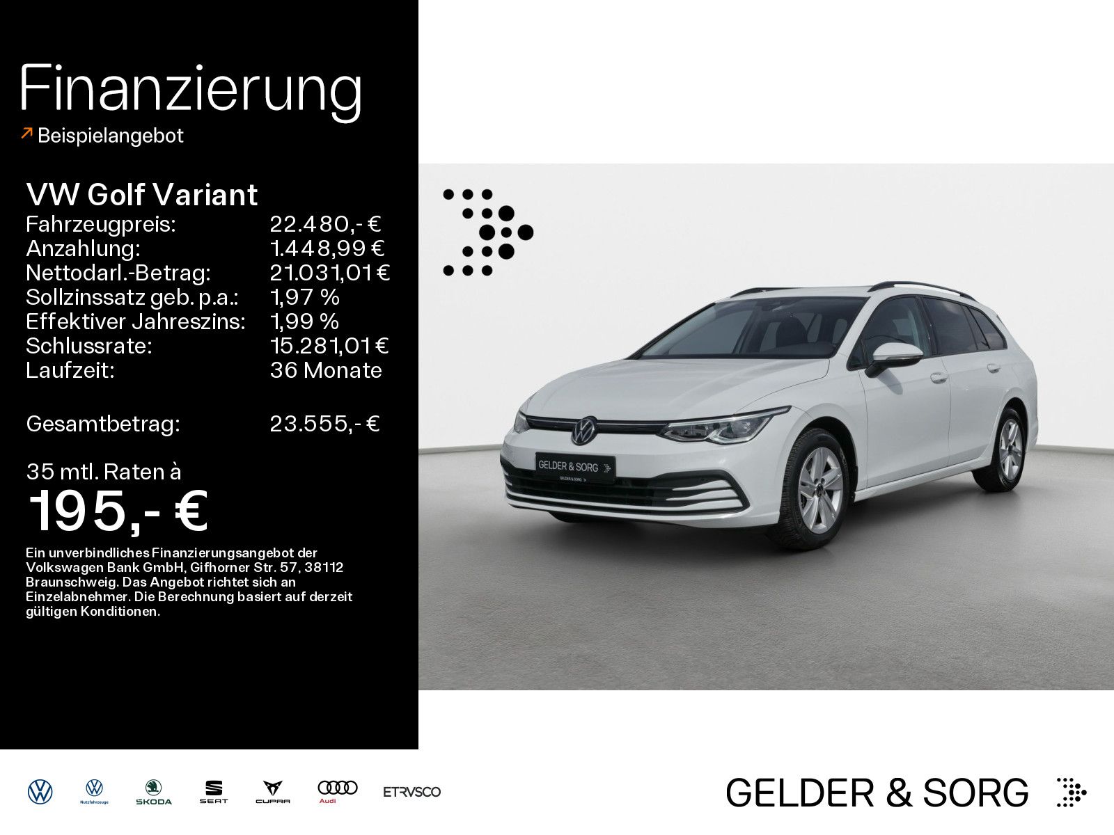 Volkswagen Golf Variant 2.0 TDI Life IQ.LIGHT*AHK*RFK*ACC