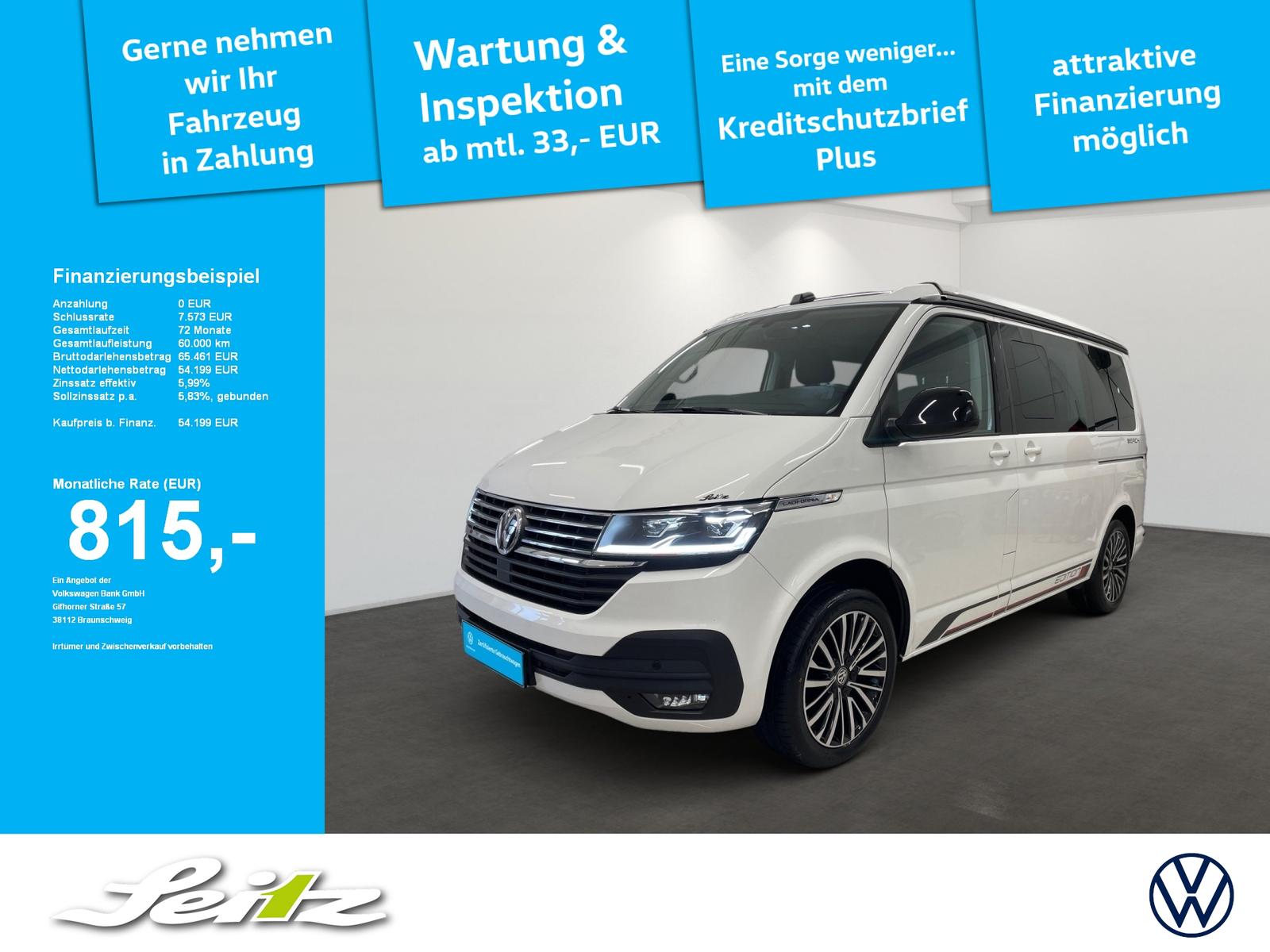 Volkswagen T6.1 California Beach Tour 2.0 TDI 4M KR Edition