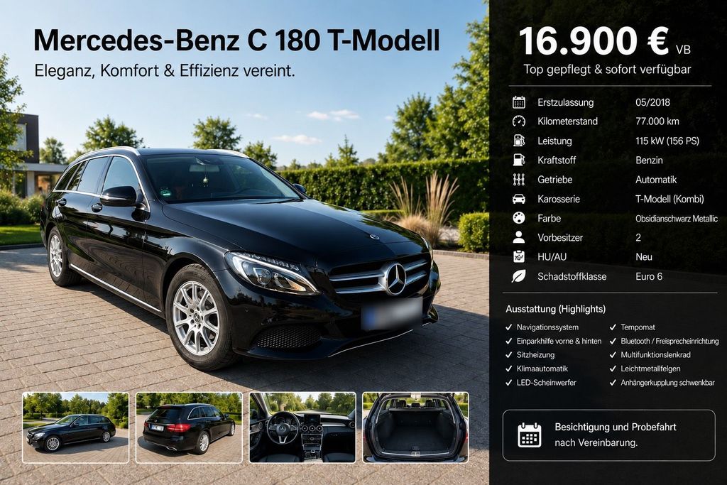 Image of Mercedes-Benz C 180