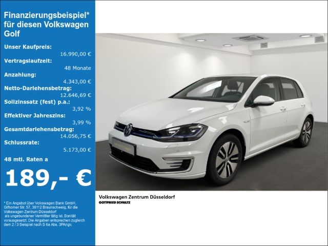 Volkswagen Golf e Navigation Sitzheizung Einparkhilfe