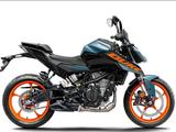 KTM 125 Duke 2024 Orange & Blau