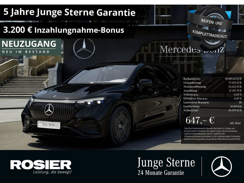 Mercedes-Benz EQS 580 4M SUV AMG Sport Premium+ Hyperscreen BT