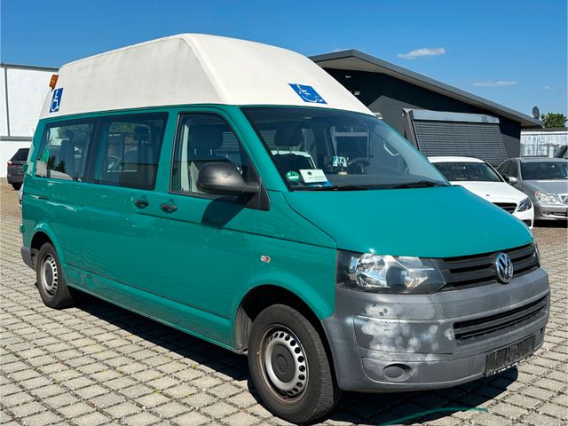 Volkswagen T5 Kombi Hochdach lang Automatik *ROLLST-RAMPE*