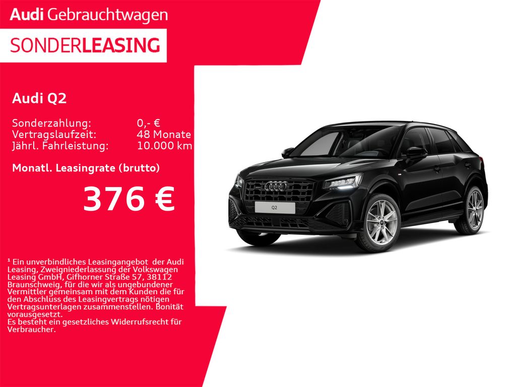Q2 S line 40 TFSI quattro S tronic AHK*ACC*NAVI