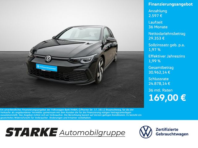 Volkswagen Golf GTI 2.0 TSI DSG Black Style  AHK Navi LED K