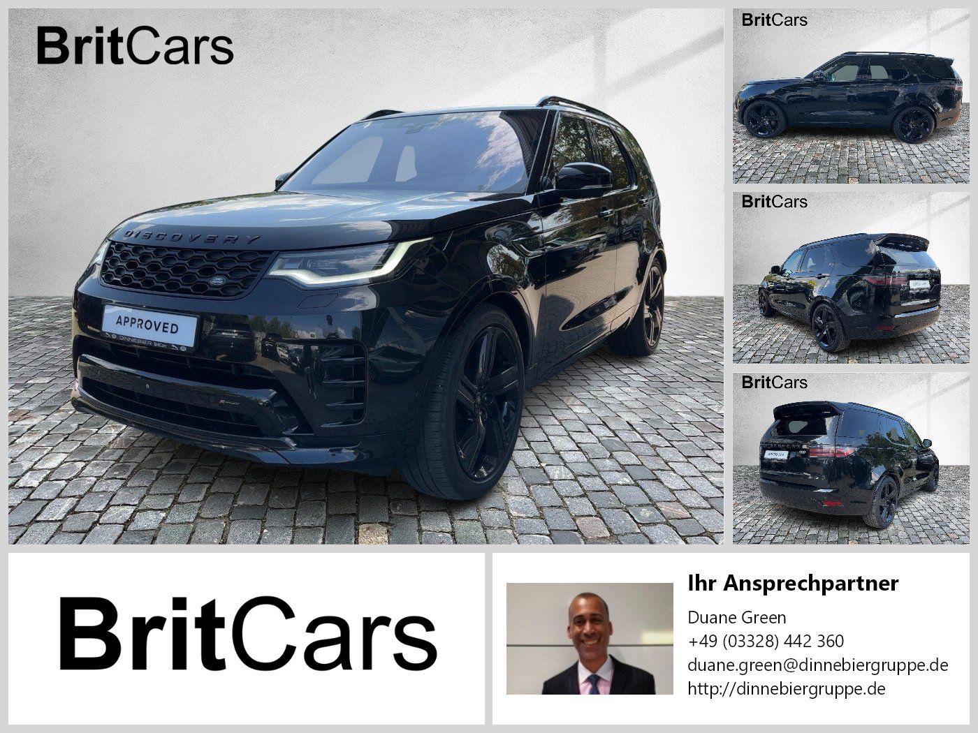 Land Rover DISCOVERY 3.0 D300 R-Dynamic HSE 360-CAM ACC CAM