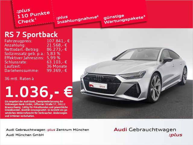 Audi RS7 Sportback Dynamik+/Keramik/Essentials/StdHzg