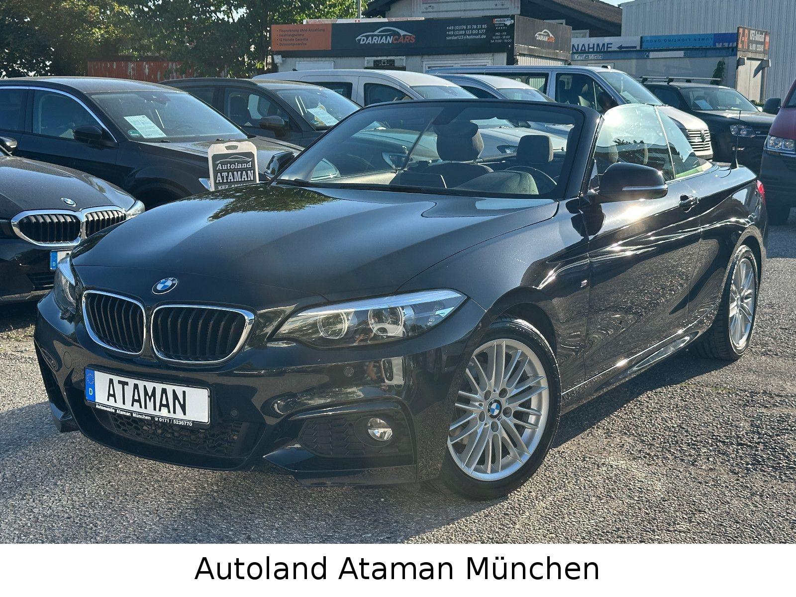 BMW 218d  Cabrio *M Sport Paket* Steptr./Navi/Alcant