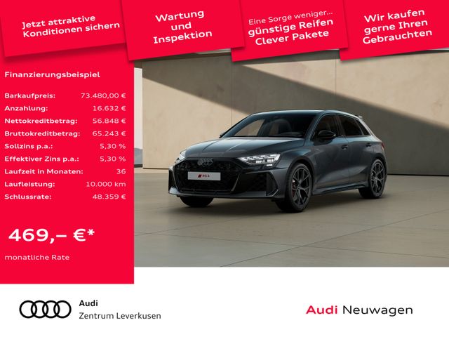 Audi RS 3 Sportback VMAX 280 KM/H ACC PANO HUD SONOS