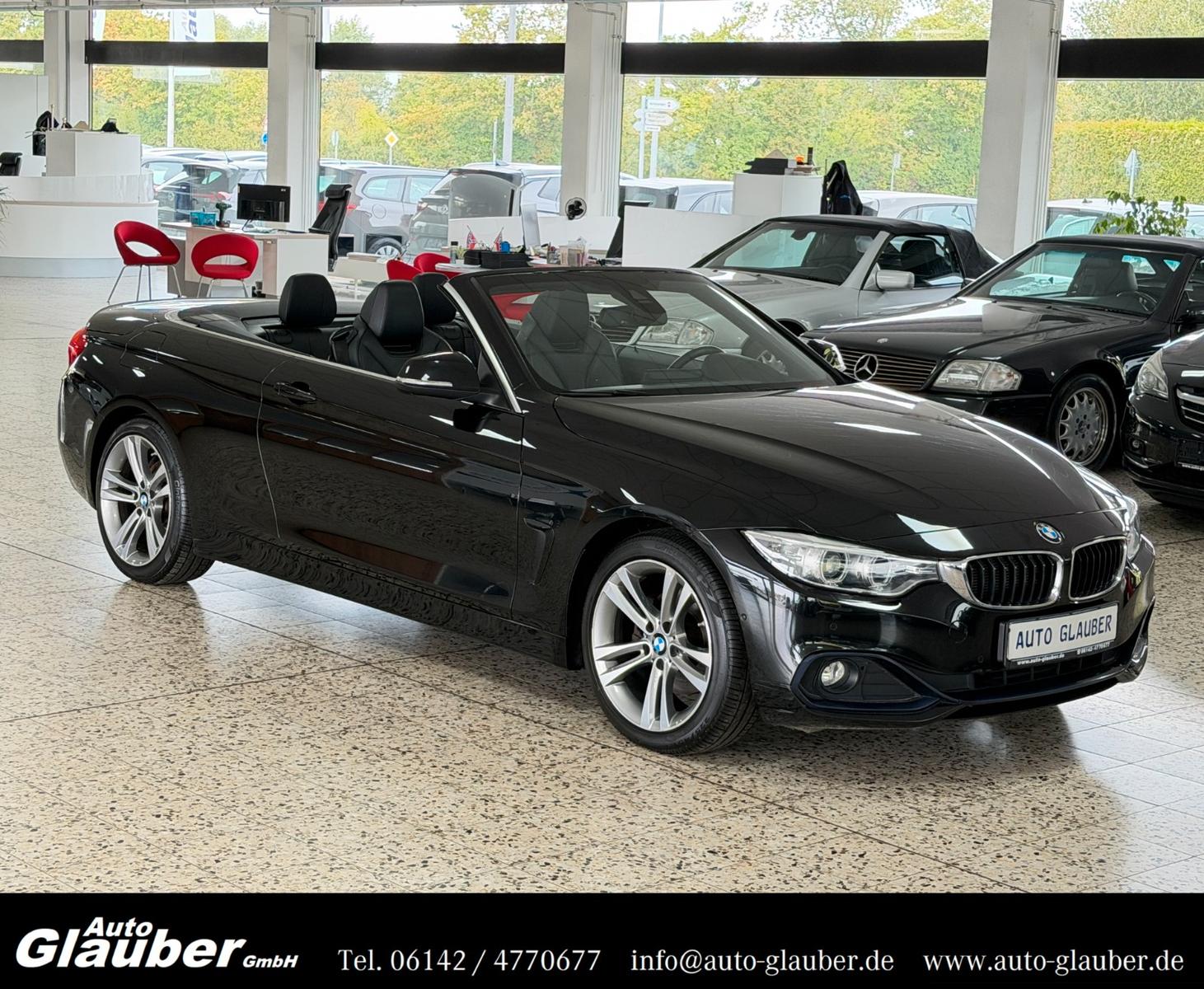 BMW 420d Cabrio/Sportauto./Xenon/Navi/Kamera/1.Hand