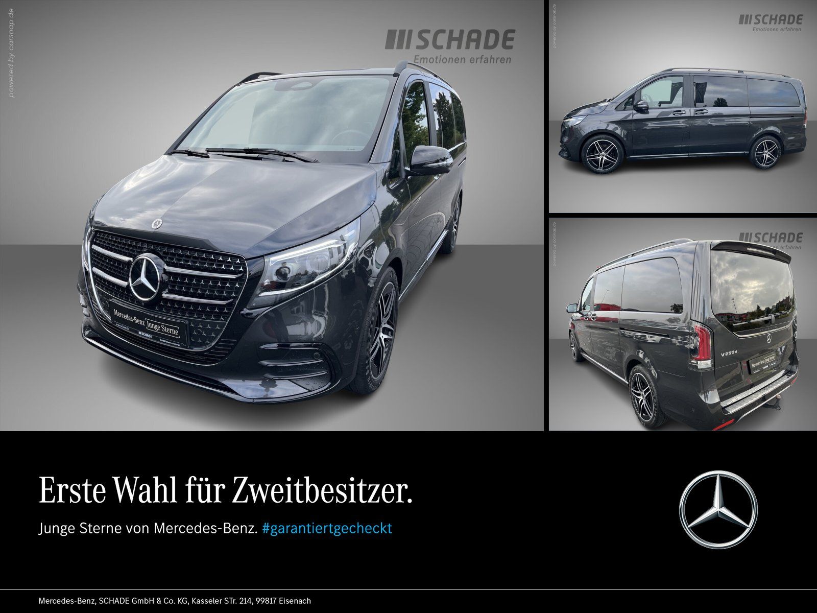 Mercedes-Benz V 250 STYLE AMG LANG NIGHT P. TISCH AHK LIEGE P.