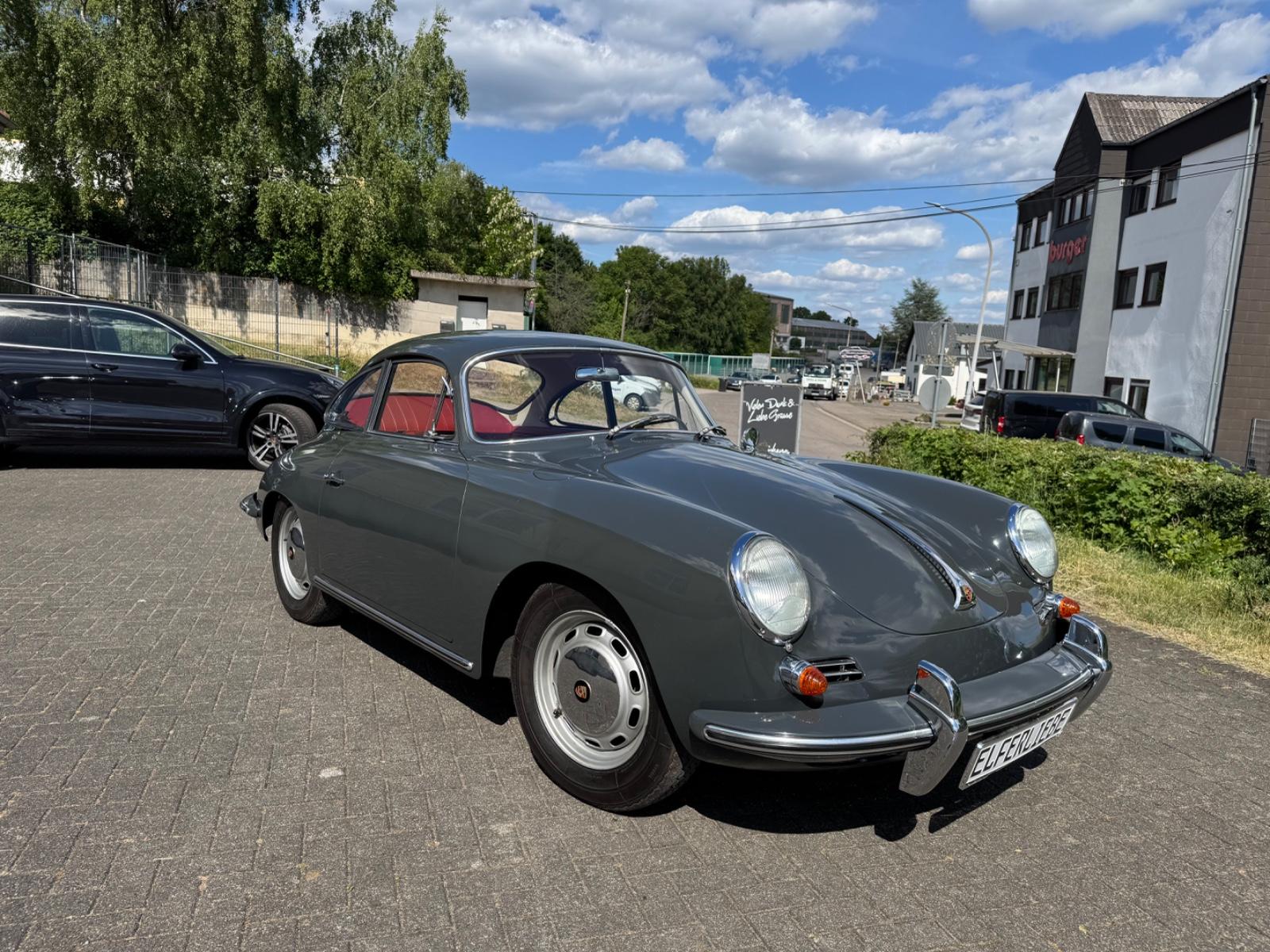Porsche 356 Sc, BRD, 3. Hd, ungschweißt, Erstlack, Promi