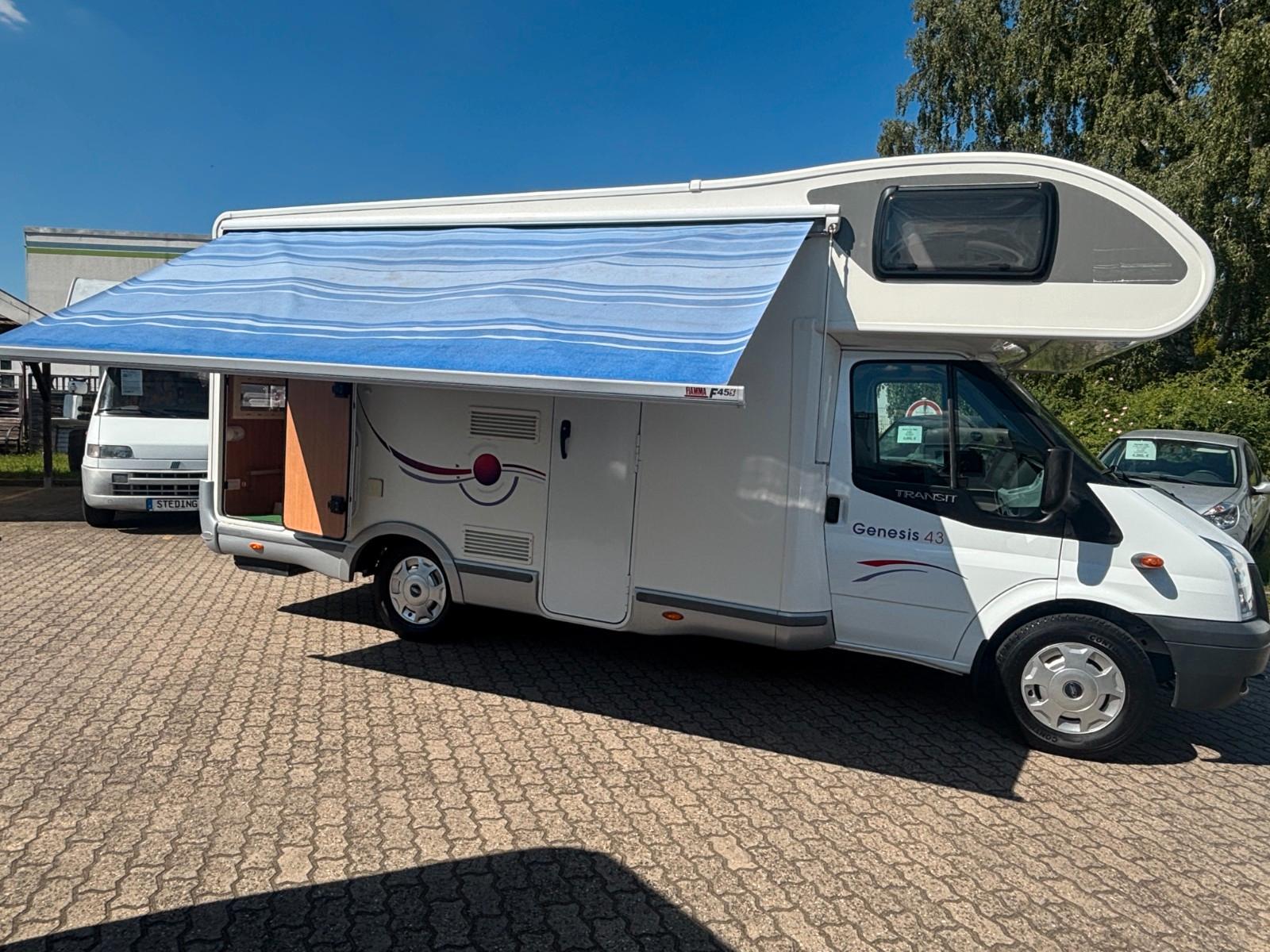 Challenger Genesis 43 Klima Stockbetten 1. Hand WENIG KM