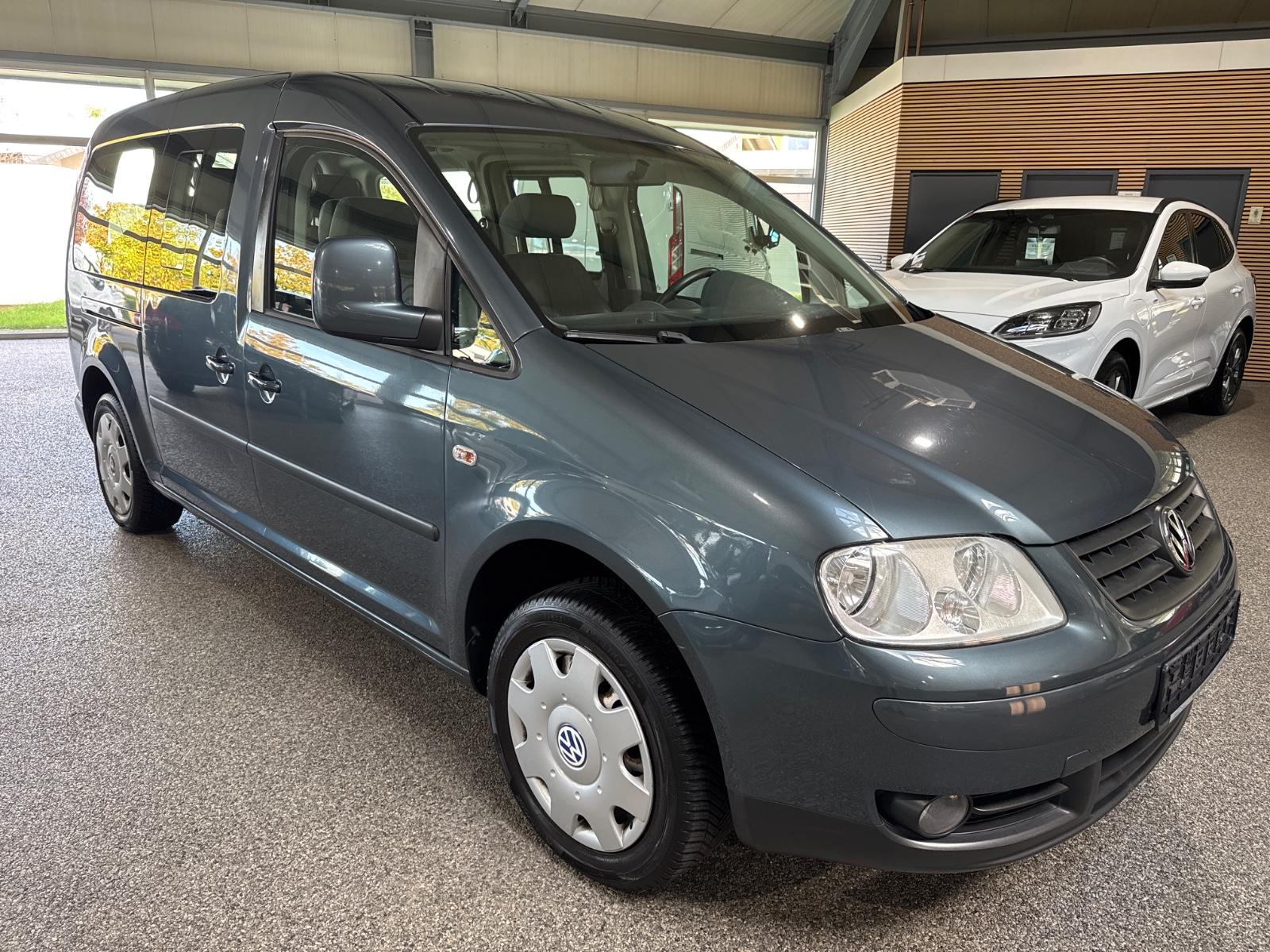 Volkswagen Caddy 1.6i Maxi Life 7SitzerKlimaPDCTüv 11/2027