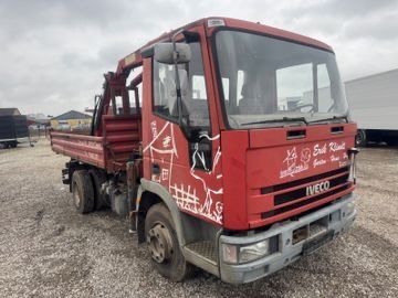 Fahrzeugabbildung Iveco 80E15 Kipper + Kran