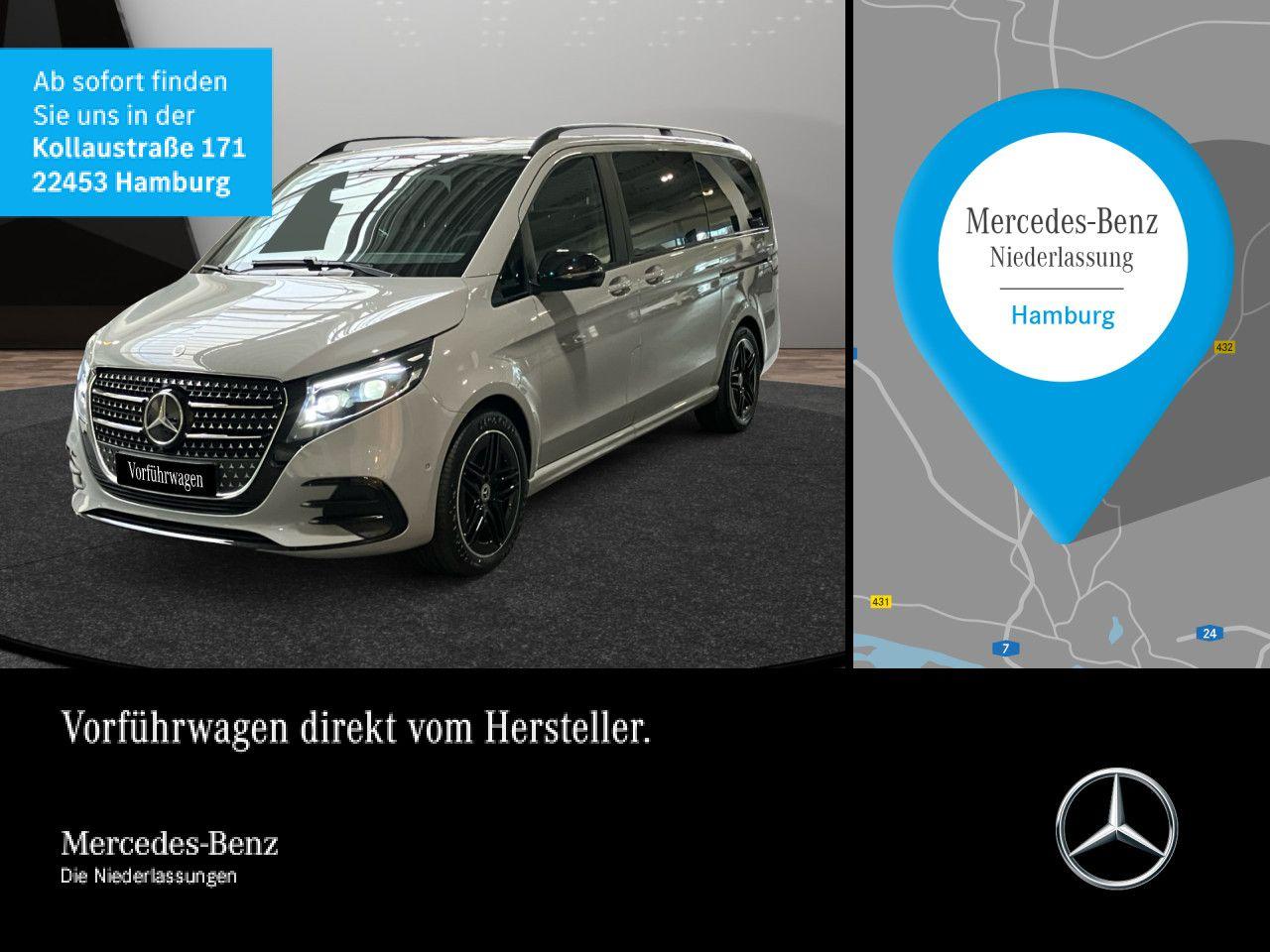 Mercedes-Benz V 300 d Lang AVANTGARDE+AMG+9G+AHK+StandHZ+Navi