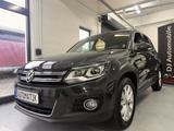 Volkswagen Tiguan 160PS/Automatik/1.Hand/2015/89.000KM Top - mit Benzin-Antrieb: Grau, Geländewagen