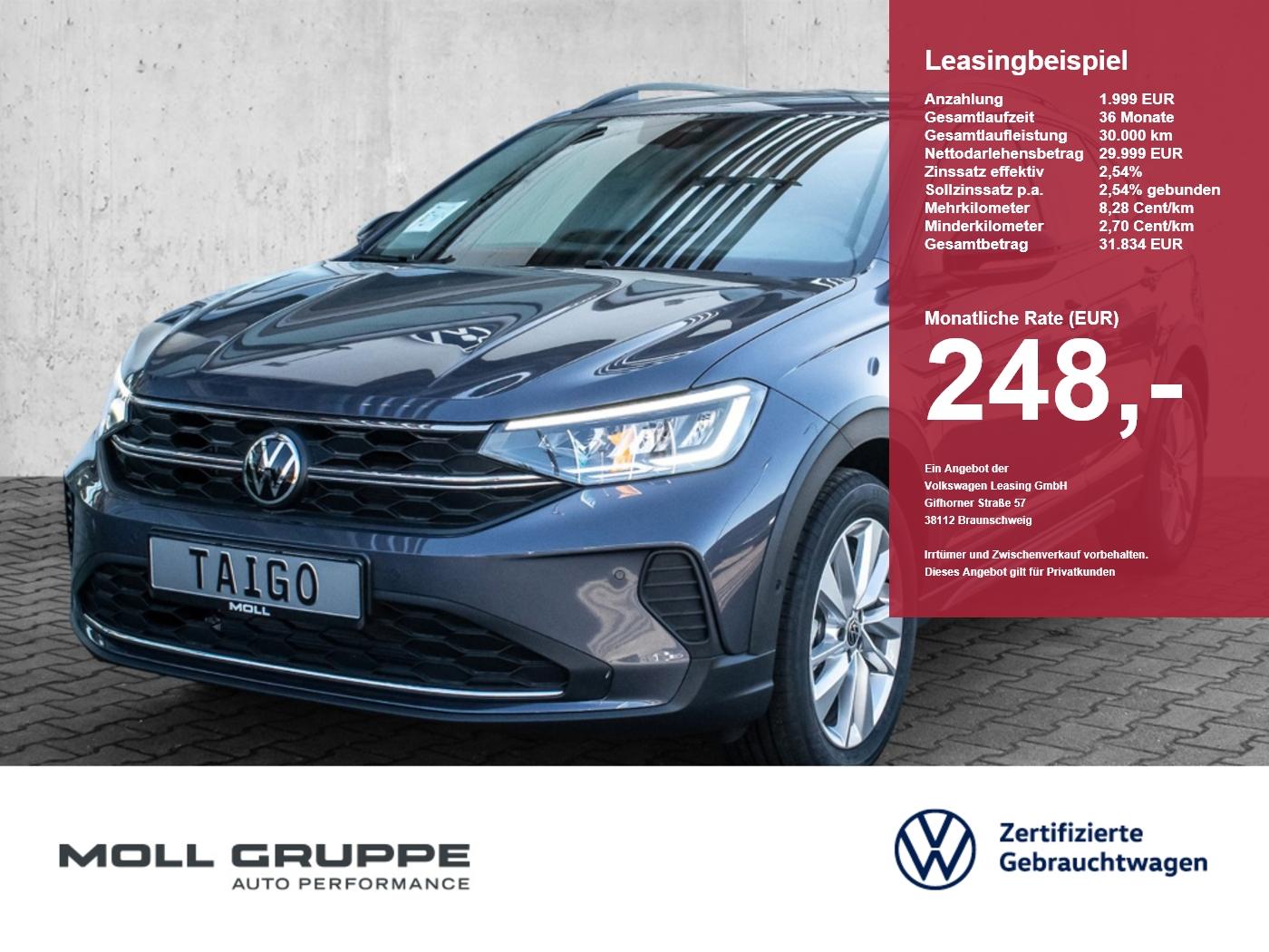 Volkswagen Taigo Life 1.0 l TSI OPF DSG KLIMA ACC LM